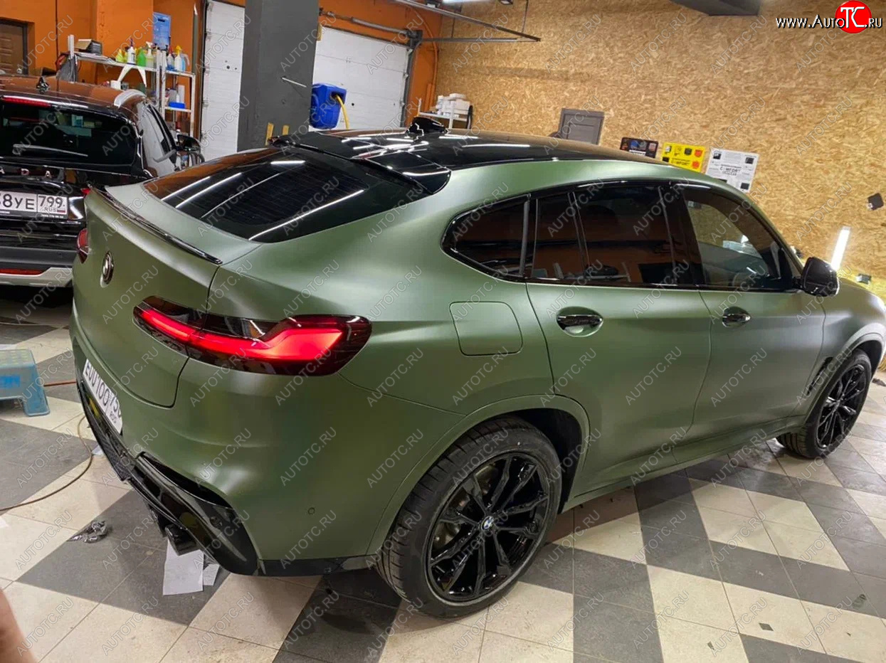 6 999 р. Лип спойлер X4M  BMW X4  G02 (2018-2021) дорестайлинг (без окраски)  с доставкой в г. Новочеркасск