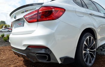 4 999 р. Спойлер багажника Performance BMW X6 F16 (2014-2020) (Неокрашенный)  с доставкой в г. Новочеркасск. Увеличить фотографию 3