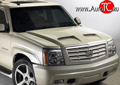 37 849 р. Пластиковый капот Custom Cadillac Escalade GMT820 джип 5 дв. короткая база (2001-2006) (Неокрашенный)  с доставкой в г. Новочеркасск