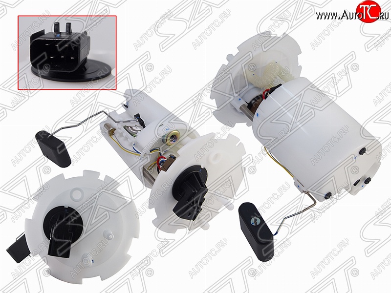 5 249 р. Насос топливный SAT  Chevrolet Aveo  T200 (2002-2008) хэтчбек 5 дв, седан  с доставкой в г. Новочеркасск