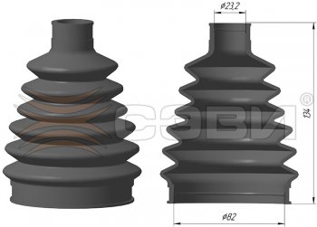 349 р. Чехол наружный (пыльник ШРУСа) SEVI Эксперт Chevrolet Lacetti универсал (2002-2013)  с доставкой в г. Новочеркасск. Увеличить фотографию 1