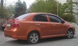 5 099 р. Пороги накладки CT v2 Chevrolet Aveo T250 седан рестайлинг (2006-2011) (Неокрашенные)  с доставкой в г. Новочеркасск. Увеличить фотографию 3