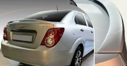 3 799 р. Спойлер CT Chevrolet Aveo T300 седан (2011-2015) (Неокрашенный)  с доставкой в г. Новочеркасск. Увеличить фотографию 1