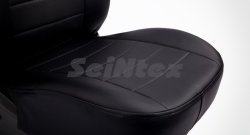 6 249 р. Чехлы для сидений SeiNtex (экокожа)  Chevrolet Aveo  T300 (2011-2015) седан, хэтчбек  с доставкой в г. Новочеркасск. Увеличить фотографию 5