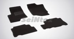 2 599 р. Износостойкие коврики в салон SeiNtex Premium LUX 4 шт. (ворсовые)  Chevrolet Captiva (2006-2011)  дорестайлинг  с доставкой в г. Новочеркасск. Увеличить фотографию 1