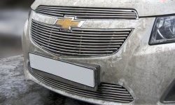 4 399 р. Декоративная вставка воздухозаборника Berkut  Chevrolet Cruze ( J300,  J308,  J305) (2012-2015) седан рестайлинг, универсал рестайлинг, хэтчбек рестайлинг  с доставкой в г. Новочеркасск. Увеличить фотографию 1