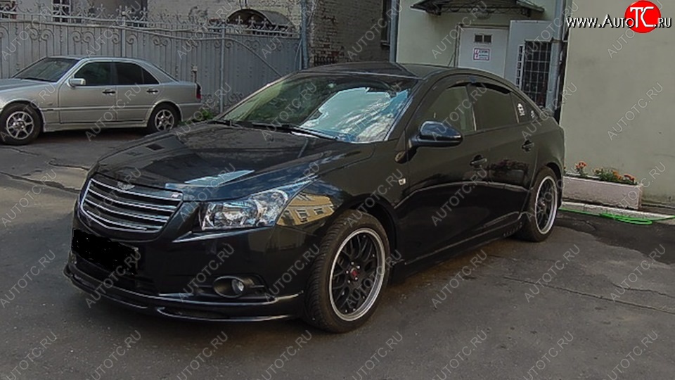 5 499 р. Накладка на передний бампер SPORT CLUB Chevrolet Cruze J305 хэтчбек дорестайлинг (2009-2012) (Неокрашенная)  с доставкой в г. Новочеркасск