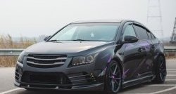 9 299 р. Передний бампер MYRIDE STYLE Chevrolet Cruze J300 седан дорестайлинг (2009-2012) (Неокрашенный)  с доставкой в г. Новочеркасск. Увеличить фотографию 2