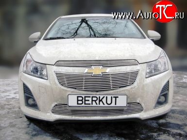 5 999 р. Декоративная вставка решетки радиатора Berkut Chevrolet Cruze J300 седан рестайлинг (2012-2015)  с доставкой в г. Новочеркасск