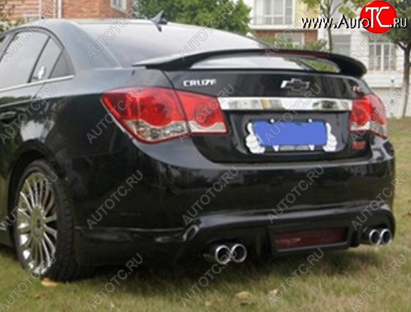 3 999 р. Спойлер CT Chevrolet Cruze J300 седан дорестайлинг (2009-2012) (Неокрашенный)  с доставкой в г. Новочеркасск