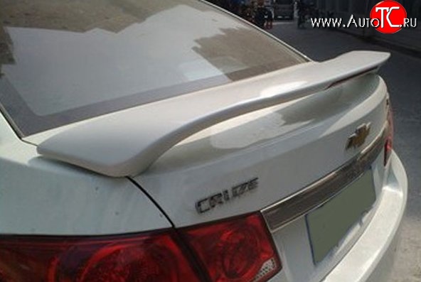 2 689 р. Спойлер M-VRS V2 Chevrolet Cruze J300 седан дорестайлинг (2009-2012) (Неокрашенный)  с доставкой в г. Новочеркасск