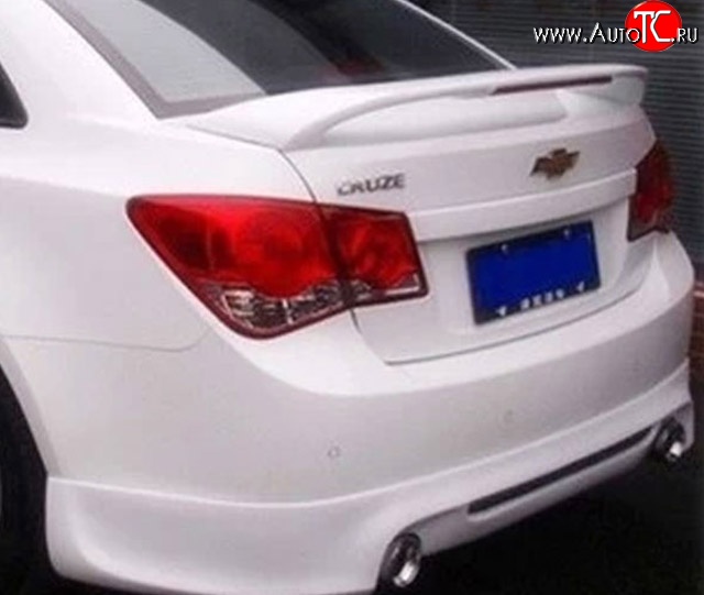 3 599 р. Спойлер M-VRS Chevrolet Cruze J300 седан дорестайлинг (2009-2012) (Неокрашенный)  с доставкой в г. Новочеркасск