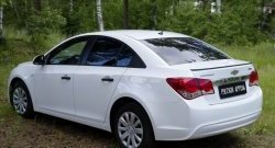 1 759 р. Лип спойлер RA  Chevrolet Cruze  J300 (2009-2015) седан дорестайлинг, седан рестайлинг (Неокрашенный)  с доставкой в г. Новочеркасск. Увеличить фотографию 2