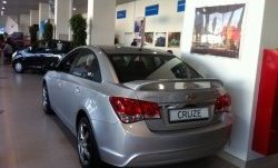 6 849 р. Спойлер LitCompany Chevrolet Cruze J300 седан дорестайлинг (2009-2012) (Неокрашенный)  с доставкой в г. Новочеркасск. Увеличить фотографию 5