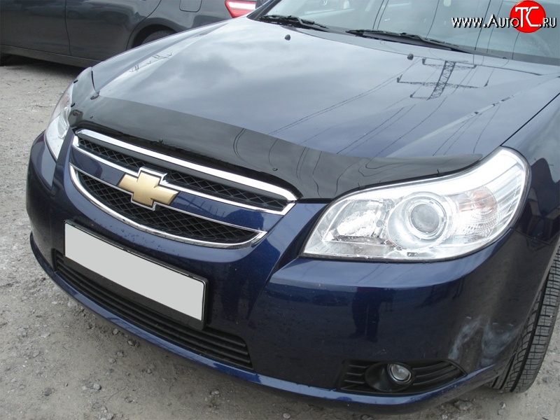 2 799 р. Дефлектор капота NovLine Chevrolet Epica V250 (2006-2012)  с доставкой в г. Новочеркасск