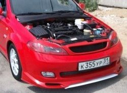 1 249 р. Нижняя планка для накладки переднего бампера CT 1 Chevrolet Lacetti хэтчбек (2002-2013) (Неокрашенная)  с доставкой в г. Новочеркасск. Увеличить фотографию 1