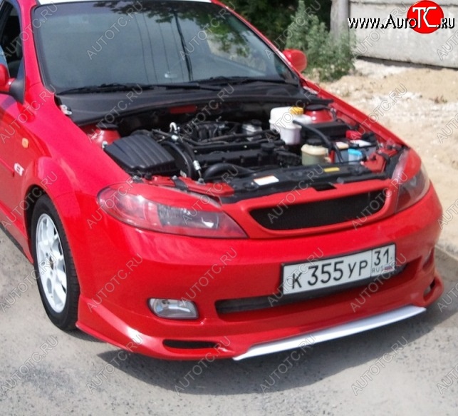 1 249 р. Нижняя планка для накладки переднего бампера CT 1 Chevrolet Lacetti хэтчбек (2002-2013) (Неокрашенная)  с доставкой в г. Новочеркасск