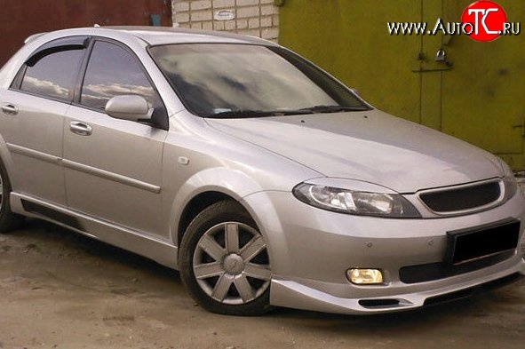 999 р. Реснички на фары M-VRS Chevrolet Lacetti хэтчбек (2002-2013) (Неокрашенные)  с доставкой в г. Новочеркасск