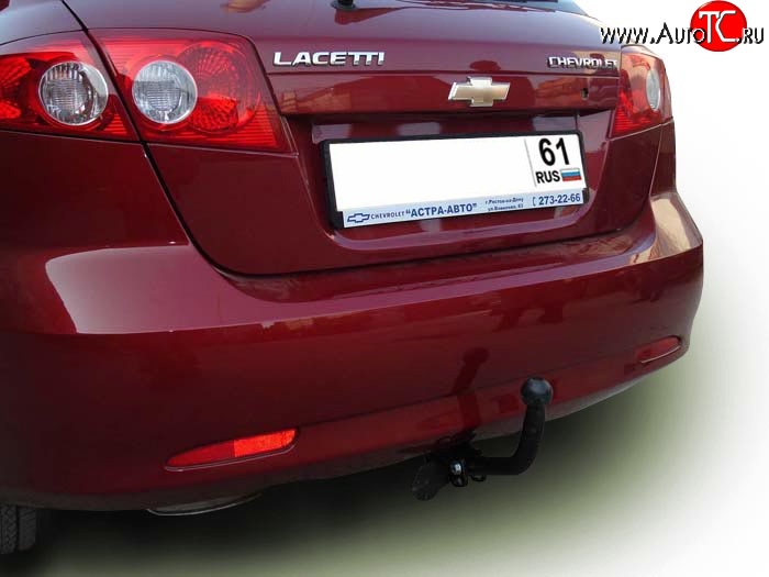 7 299 р. Фаркоп Лидер Плюс  Chevrolet Lacetti  хэтчбек (2002-2013) (Без электропакета)  с доставкой в г. Новочеркасск