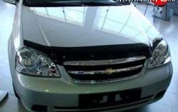 2 699 р. Дефлектор капота NovLine Chevrolet Lacetti седан (2002-2013)  с доставкой в г. Новочеркасск. Увеличить фотографию 1