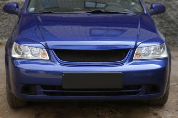 659 р. Реснички на фары KURAJ Chevrolet Lacetti седан (2002-2013) (Неокрашенные)  с доставкой в г. Новочеркасск. Увеличить фотографию 2