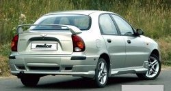 4 049 р. Пороги накладки Nika  Chevrolet Lanos ( T100,  T150,  седан) (1997-2017), Daewoo Sense  Т100 (1997-2008), ЗАЗ Chance ( седан,  хэтчбэк) (2009-2017), ЗАЗ Sens ( седан,  хэтчбэк) (2007-2017) (Неокрашенные)  с доставкой в г. Новочеркасск. Увеличить фотографию 2