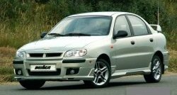 1 849 р. Решётка радиатора Nika Daewoo Lanos T100 дорестайлинг, седан (1997-2002) (Неокрашенная)  с доставкой в г. Новочеркасск. Увеличить фотографию 1