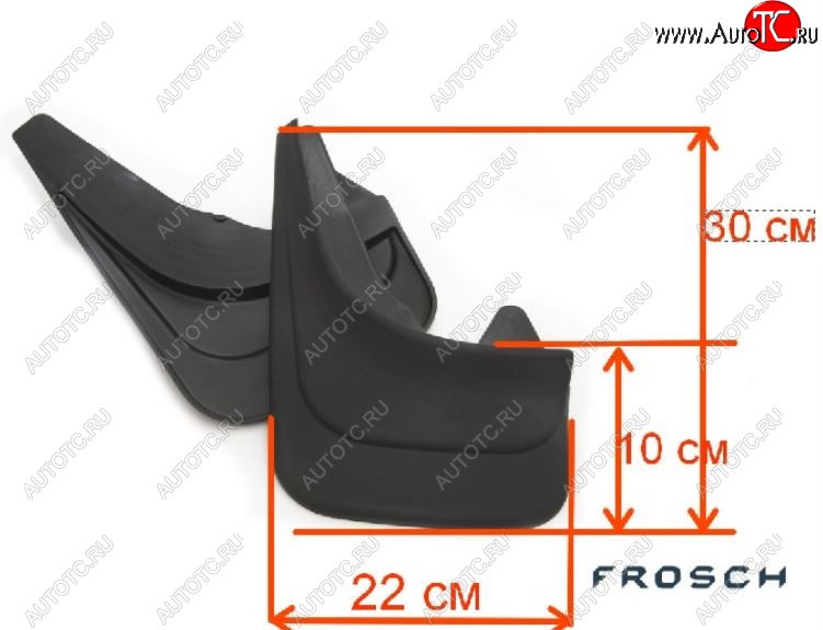 289 р. Универсальные передние брызговики Frosсh Hyundai Atos (2004-2007)  с доставкой в г. Новочеркасск