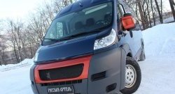 739 р. Реснички на фары RA CITROEN Jumper 250 (2006-2014) (Глянец под окраску, Неокрашенные)  с доставкой в г. Новочеркасск. Увеличить фотографию 3