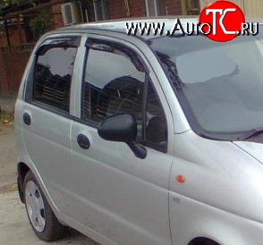 629 р. Дефлекторы окон (ветровики) Novline 4 шт Daewoo Matiz M100 дорестайлинг (1998-2000)  с доставкой в г. Новочеркасск