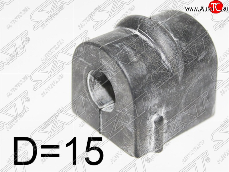91 р. Резиновая втулка переднего стабилизатора SAT (D=15)  Daewoo Nexia ( дорестайлинг,  рестайлинг) (1995-2015)  с доставкой в г. Новочеркасск