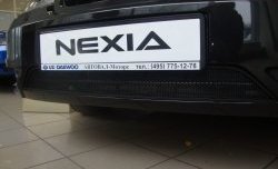 1 339 р. Сетка на бампер Russtal (черная)  Daewoo Nexia  рестайлинг (2008-2015)  с доставкой в г. Новочеркасск. Увеличить фотографию 4