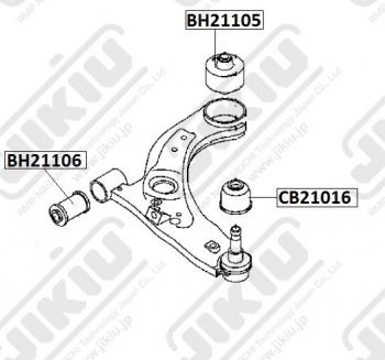 999 р. Пыльник шаровой опоры JIKIU  Daihatsu Boon ( M300 хэтчбэк 5 дв.,  M600) - Mira e:S ( LA300S,LA310S,  LA350S,LA360S)  с доставкой в г. Новочеркасск. Увеличить фотографию 3