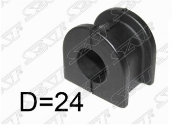 199 р. Втулка переднего стабилизатора SAT (D=24, LH=RH) Toyota Rush J200 дорестайлинг (2006-2008)  с доставкой в г. Новочеркасск. Увеличить фотографию 1