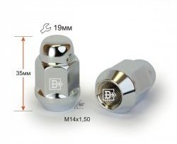 Колёсная гайка Вектор M14 1.5 Уаз Патриот 3163 5 дв. 2-ой рестайлинг (2017-2025) 