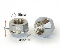 Колёсная гайка Вектор M12x1.25 ВИС 23461 фургон, рестайлинг (2021-2025) 