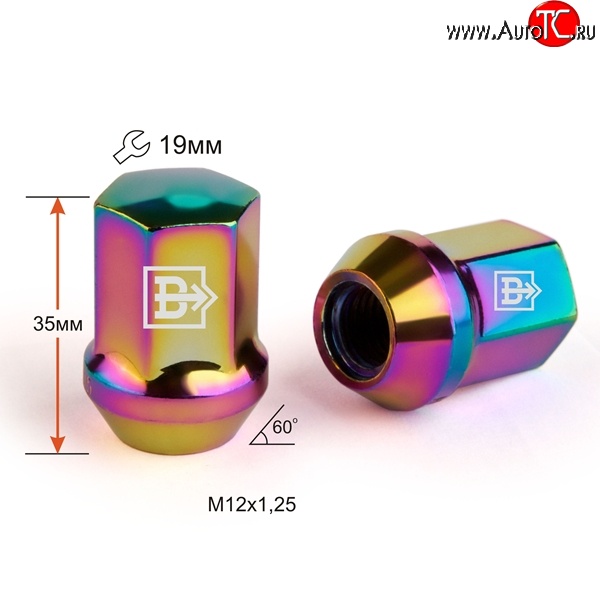 120 р. Колёсная гайка Вектор M12 1.25    с доставкой в г. Новочеркасск