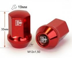 Колёсная гайка Вектор M12 1.5 