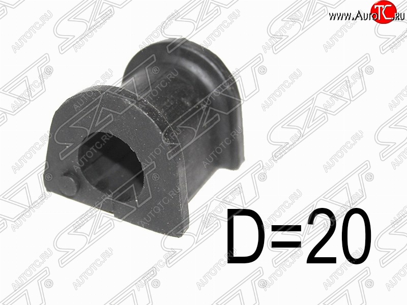167 р. Резиновая втулка заднего стабилизатора SAT (D=20) Mitsubishi Galant 8  дорестайлинг седан (1996-1998)  с доставкой в г. Новочеркасск