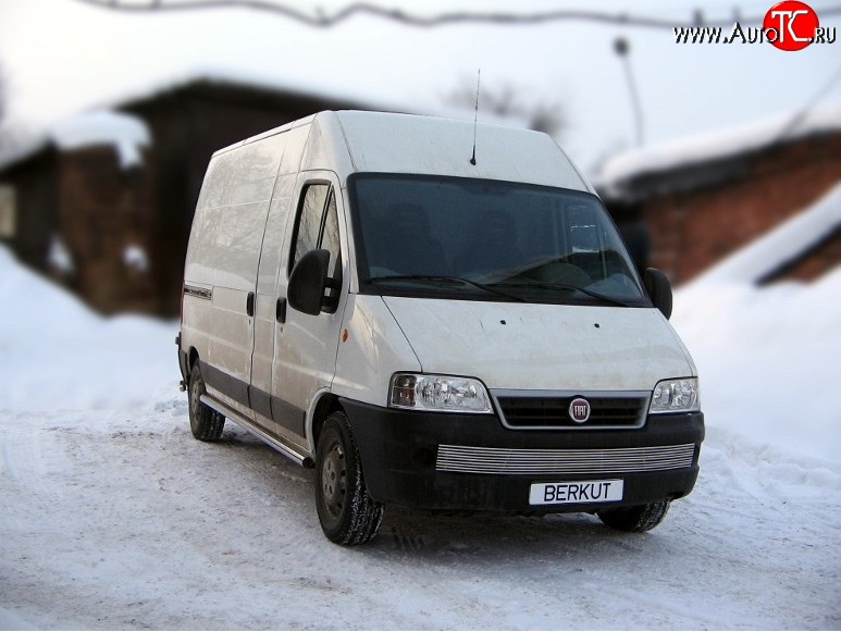 5 999 р. Декоративная вставка воздухозаборника (рестайлинг) Berkut Fiat Ducato 230 (1994-2002)  с доставкой в г. Новочеркасск