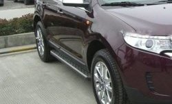 42 849 р. Пороги (рестайлинг) CT v2 Ford Edge U387 дорестайлинг (2006-2010)  с доставкой в г. Новочеркасск. Увеличить фотографию 3