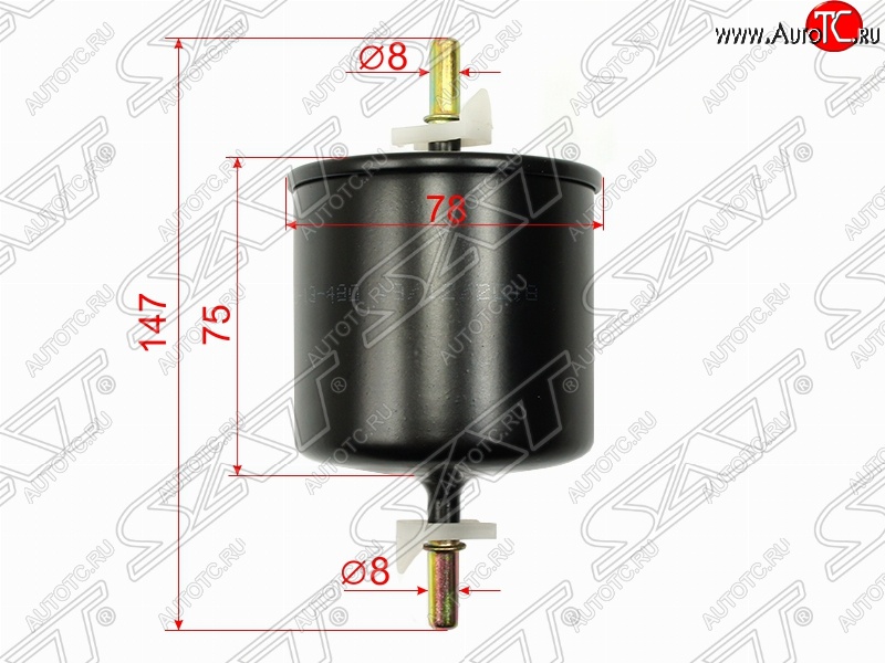 369 р. Топливный фильтр SAT  Ford Escape  1 (2000-2007), Ford Maverick  TM1 (2000-2007), Mazda Tribute (2000-2007)  с доставкой в г. Новочеркасск