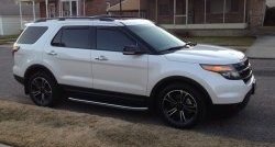 10 899 р. Пороги Original Design Ford Explorer U502 дорестайлинг (2010-2016)  с доставкой в г. Новочеркасск. Увеличить фотографию 2