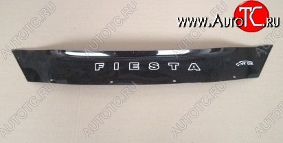 999 р. Дефлектор капота Russtal (короткий) Ford Fiesta 6 хэтчбэк 3 дв. рестайлинг (2012-2019)  с доставкой в г. Новочеркасск