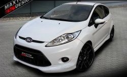 Пороги накладки Maxton Ford Fiesta 6 хэтчбэк 3 дв. рестайлинг (2012-2019)