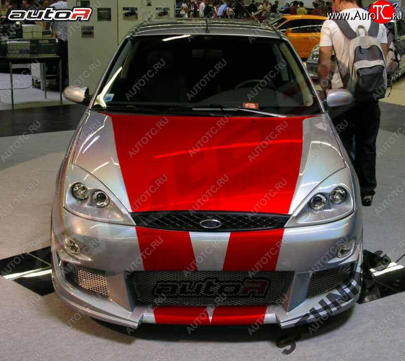 28 999 р. Передний бампер Auto-R Ford Focus 1 седан рестайлинг (2001-2005)  с доставкой в г. Новочеркасск