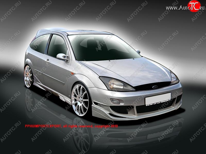 28 999 р. Передний бампер EVO Ford Focus 1 седан рестайлинг (2001-2005)  с доставкой в г. Новочеркасск