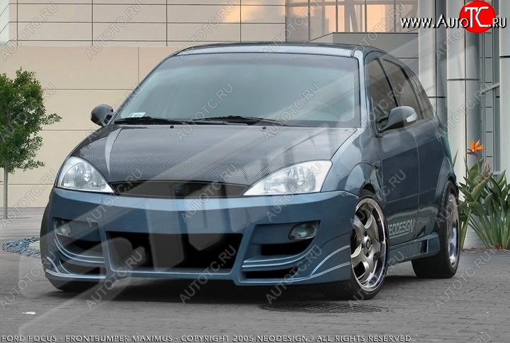 28 999 р. Передний бампер EVO 2 Ford Focus 1 седан рестайлинг (2001-2005)  с доставкой в г. Новочеркасск