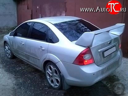 6 549 р. Спойлер EVO Design Ford Focus 2  седан дорестайлинг (2004-2008) (Неокрашенный)  с доставкой в г. Новочеркасск