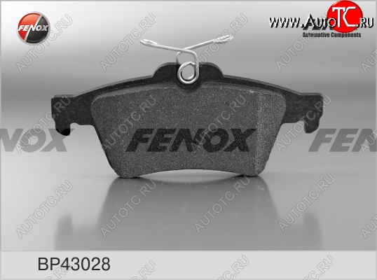 1 299 р. Колодка заднего дискового тормоза FENOX Ford Focus 2  седан дорестайлинг (2004-2008)  с доставкой в г. Новочеркасск